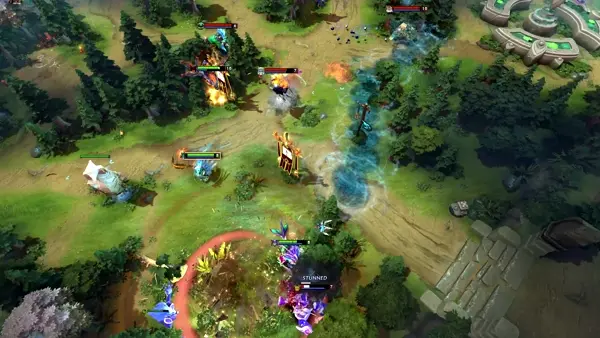Dota 2 gameplay